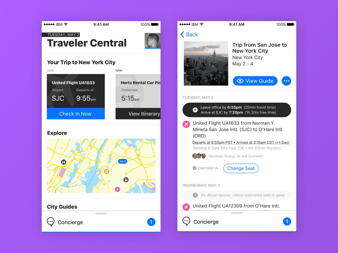 IBM Traveler Central